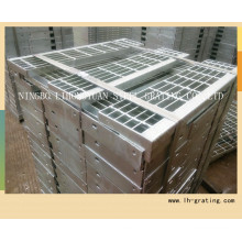Hot Galvanizing Steel Stair Tread with Nosing
